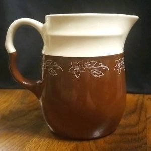 Oxford stoneware pitcher